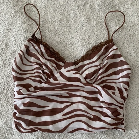 Princess Polly | Pandora Top Zebra - Picture 5 of 9